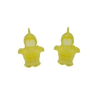 2 Fisher-Price Imaginext Sinestro DC Series 2 Replacement Part - Yellow Armor